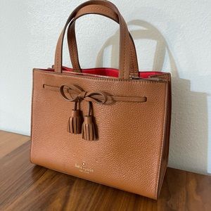 Hayes Street Isobel Small Leather Satchel